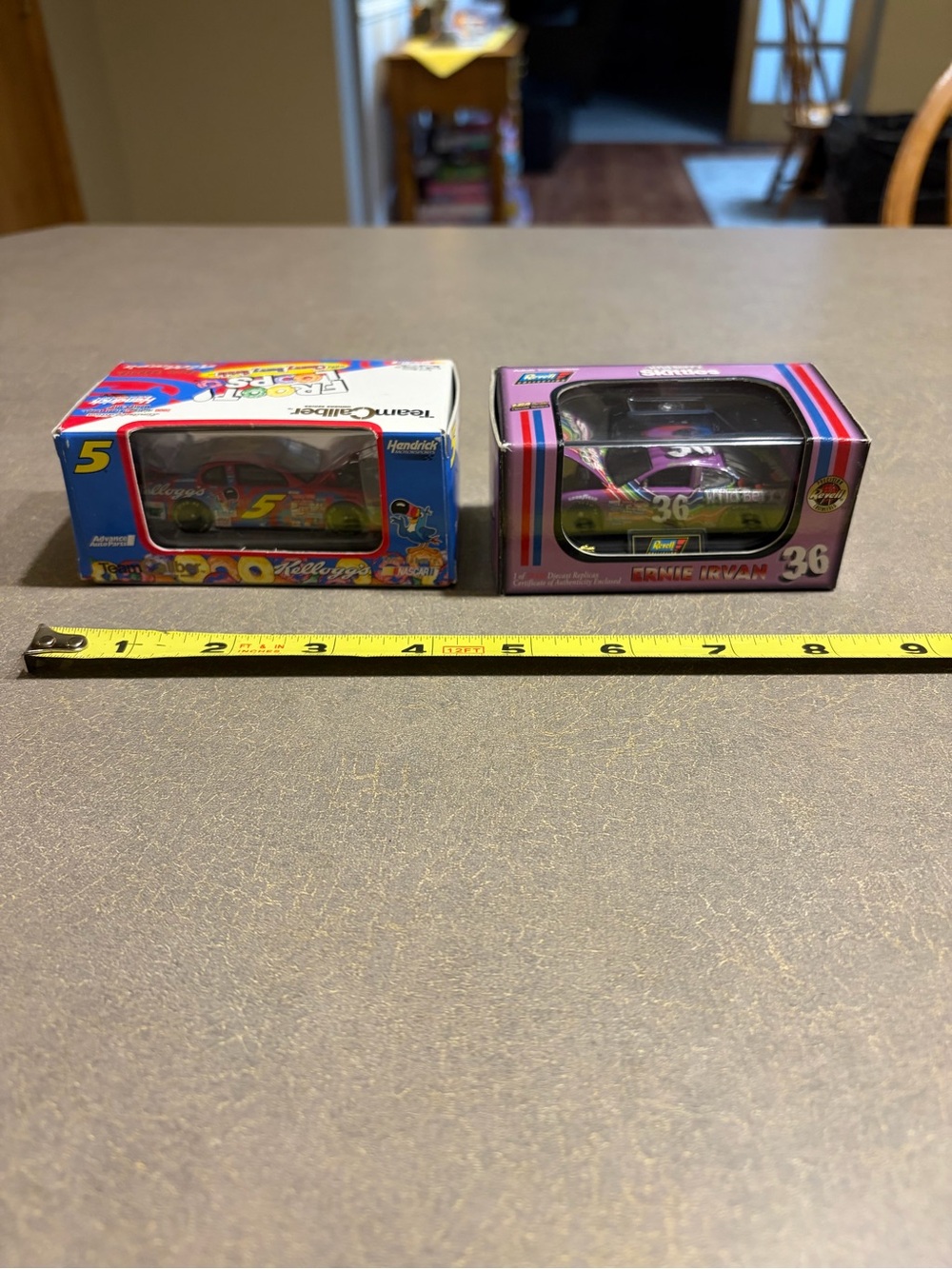 Skittles And Kellogg’s Froot Loops  1:64 Scale NASCAR Cars Labonte Irvan